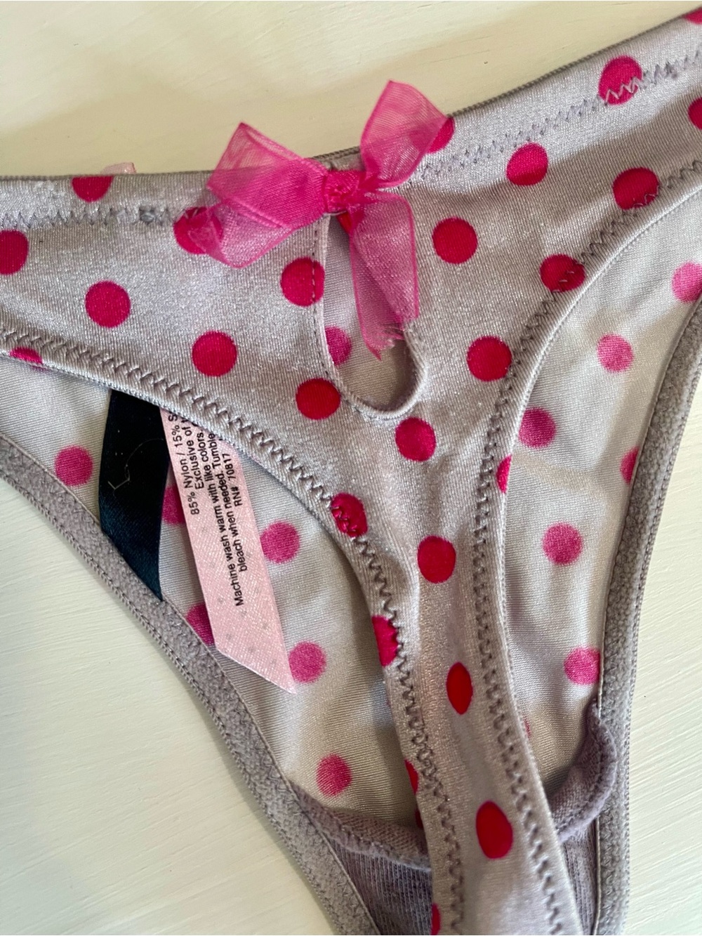 VS Polka Dot Bikini Panty - Sexy Little Things Collection XS - Picture 8 of 8